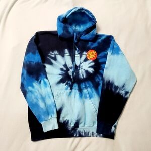 Santa Cruz Blue Tie-dyed Sz Large